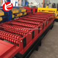 Metal corrugated tile roof panel roll forming machine
